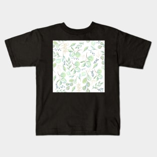 Eucalyptus pattern Kids T-Shirt